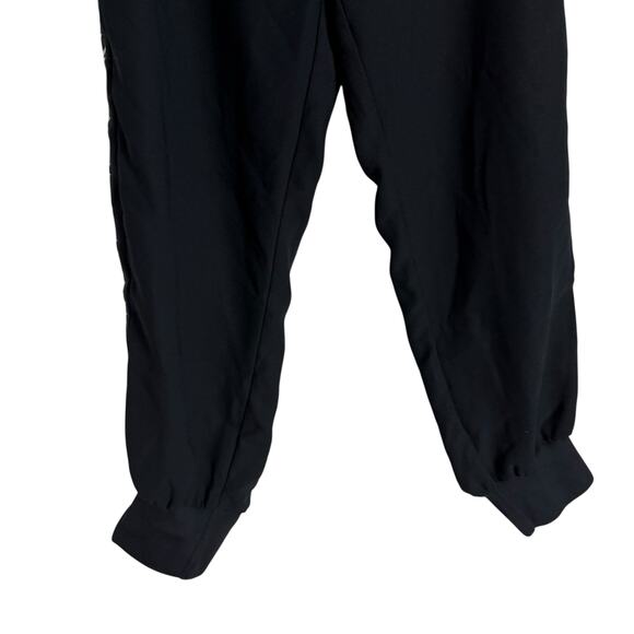 Ted Baker Saiin Geometric Side Stripe High Rise Pull-On Jogger Pants Size 12 - Picture 8 of 13